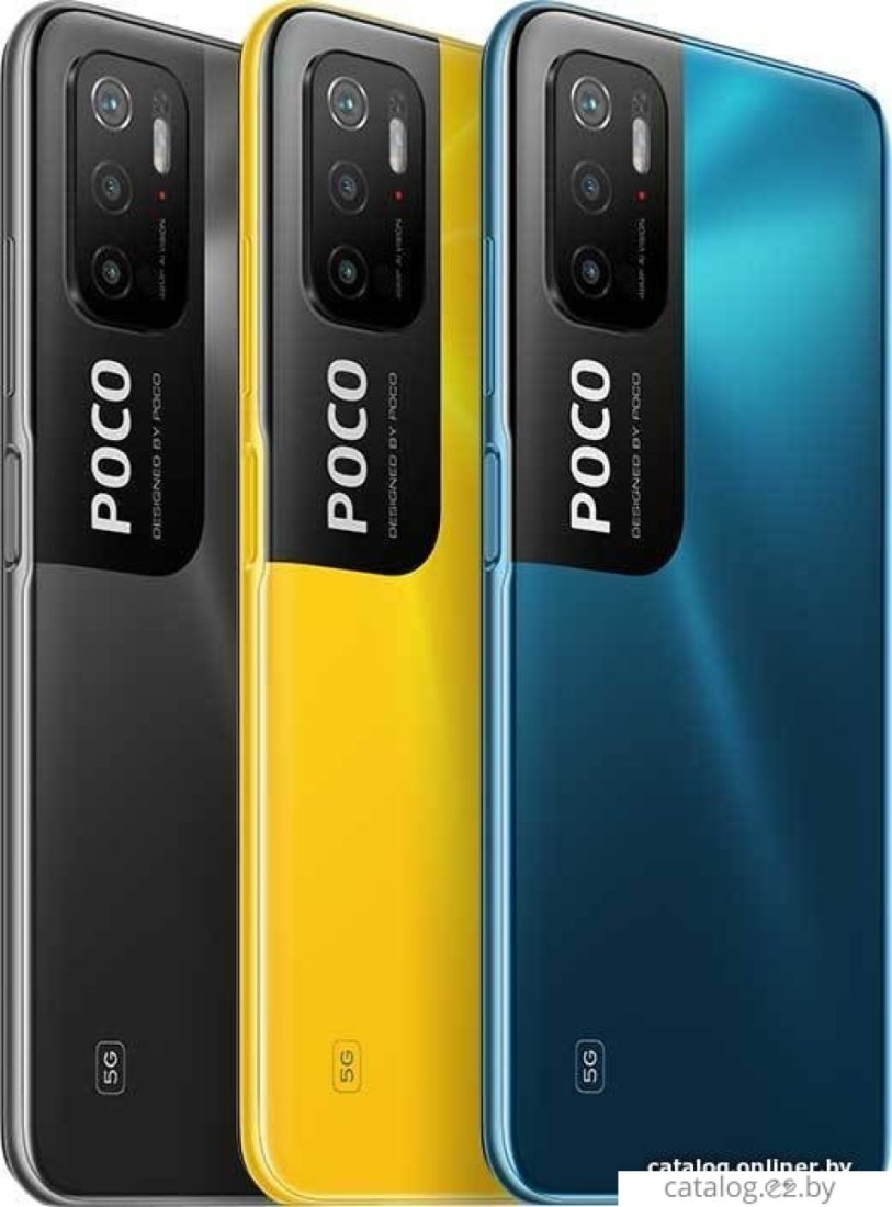 Купить Смартфон POCO M3 Pro 5G 6GB/128GB международная версия (черный) |  e2.by