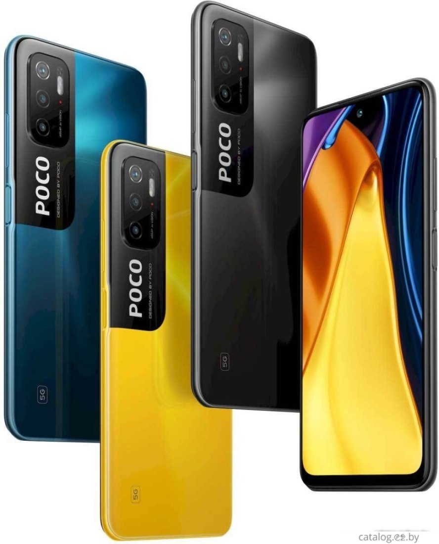 Купить Смартфон POCO M3 Pro 5G 6GB/128GB международная версия (черный) |  e2.by